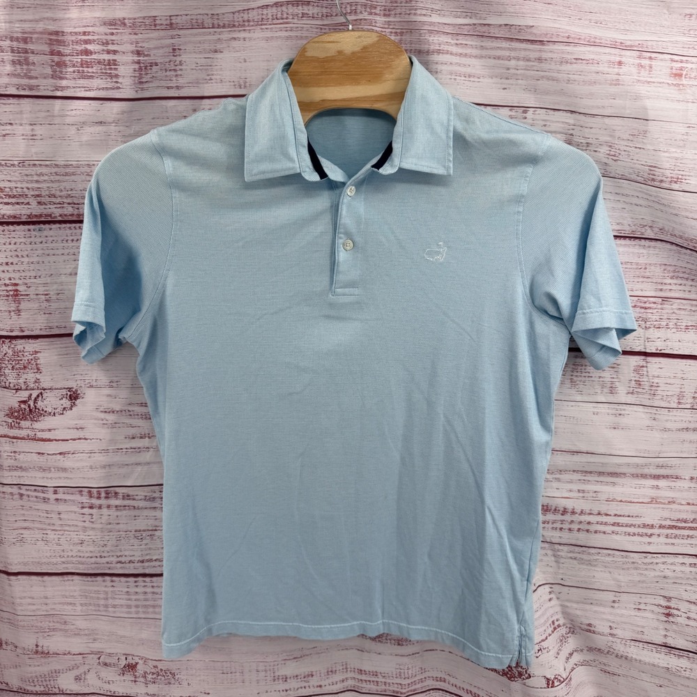 Clubhouse Collection Masters Polo Shirt Mens Large Made in Italy Performance